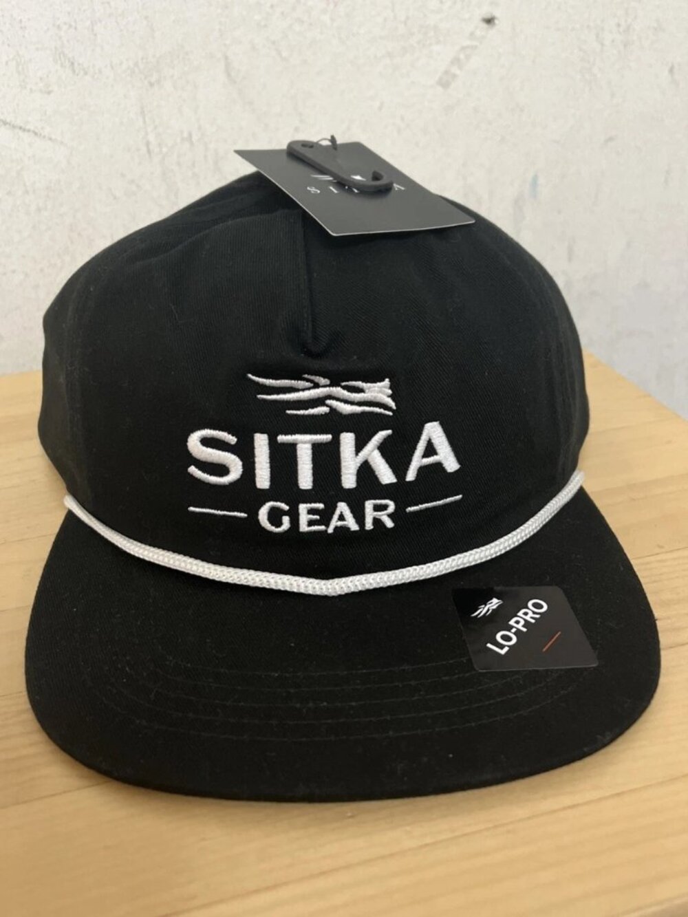 Sitka Gear Cornerstone Lo-Pro Snapback Hat - Black Deer Hunting Bowhunter Hunter